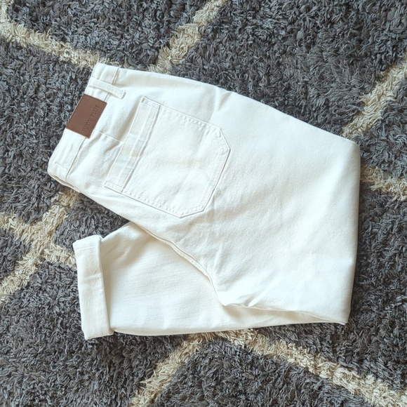 NWT Judy Blue Cuffed Denim Jogger White Size 13/31 - Picture 8 of 8